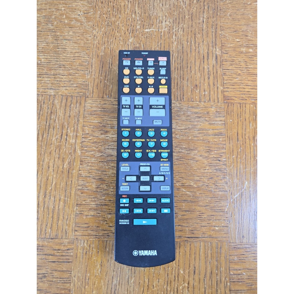 OEM Yamaha RAV250 WC55280 Infrared Remote Control- Home Theaters & AV Receivers